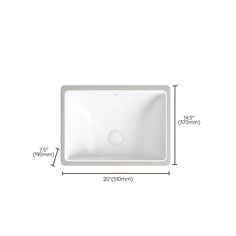 Modern Bathroom Sink Pop-Up Drain Porcelain Solid Color Oval-Shape Vessel Lavatory Sink -Bathlova