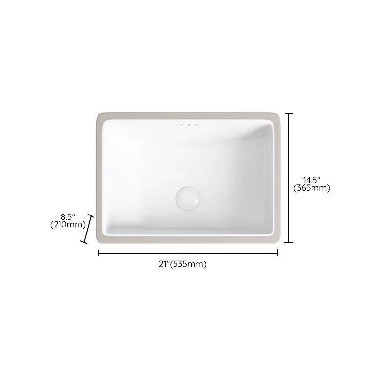 Modern Bathroom Sink Pop-Up Drain Porcelain Solid Color Oval-Shape Vessel Lavatory Sink -Bathlova