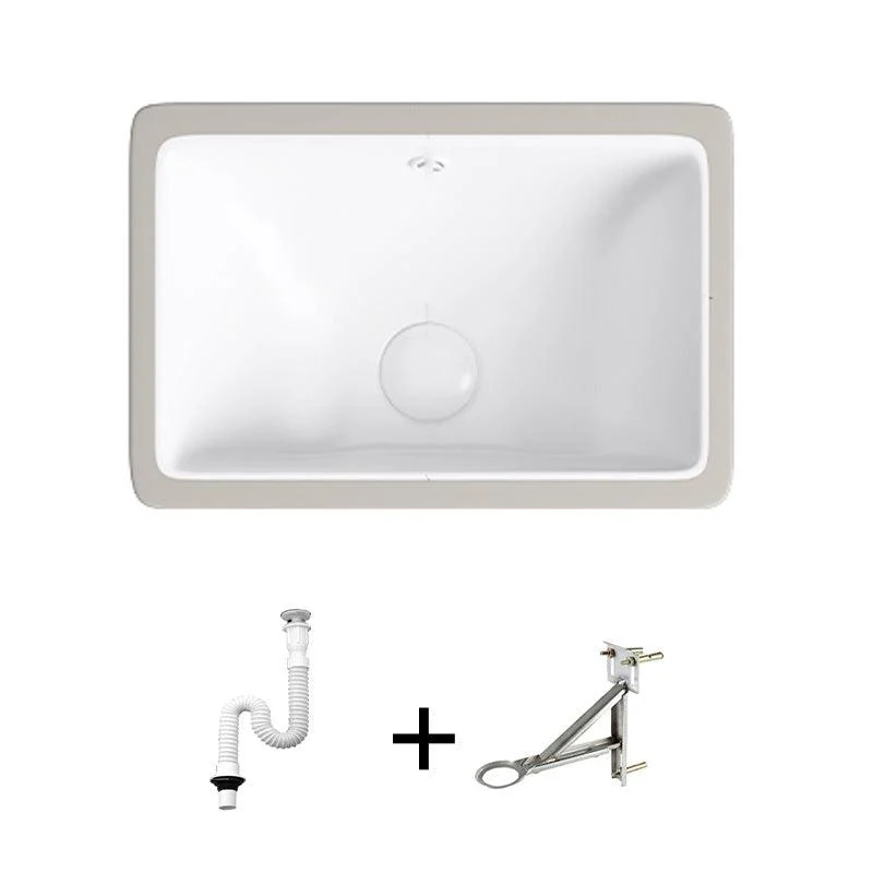 Modern Bathroom Sink Pop-Up Drain Porcelain Solid Color Oval-Shape Vessel Lavatory Sink -Bathlova