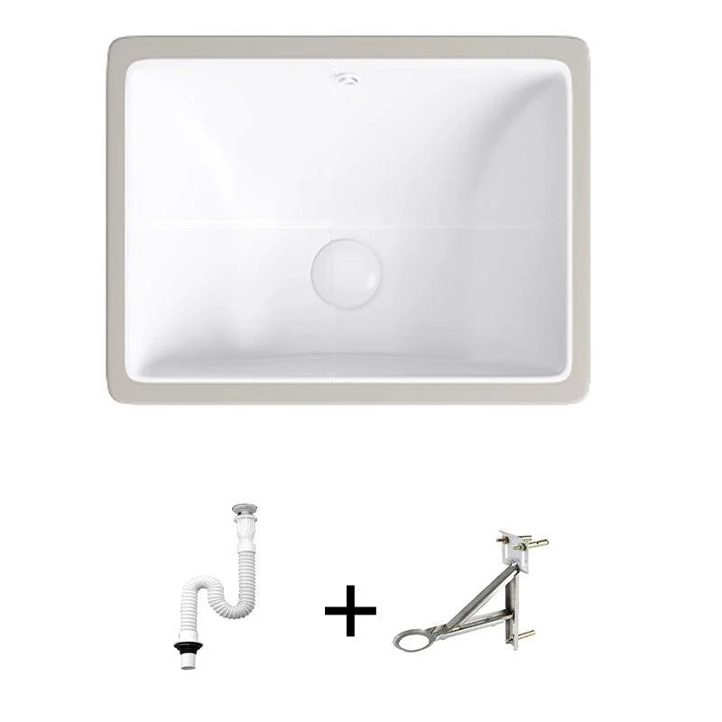 Modern Bathroom Sink Pop-Up Drain Porcelain Solid Color Oval-Shape Vessel Lavatory Sink -Bathlova