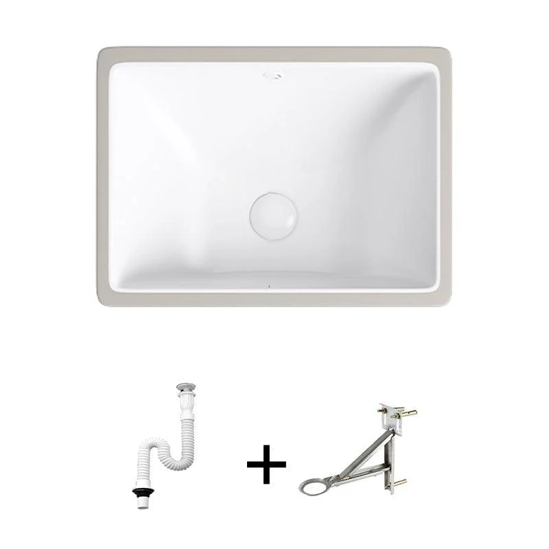 Modern Bathroom Sink Pop-Up Drain Porcelain Solid Color Oval-Shape Vessel Lavatory Sink -Bathlova