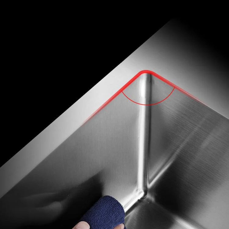 Modern Kitchen Bar Sink Stainless Steel with Basket Strainer Workstation -Bathlova