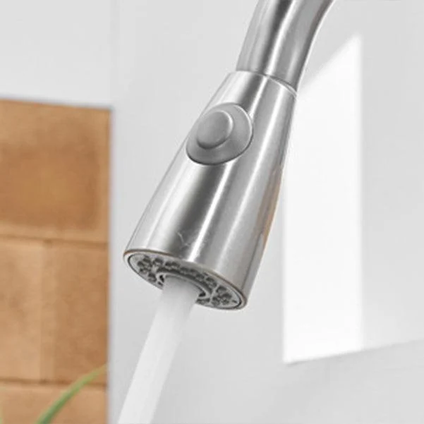 Modern Kitchen Sink Pull out Tap Rod Handle Stainless Steel Sink -Bathlova