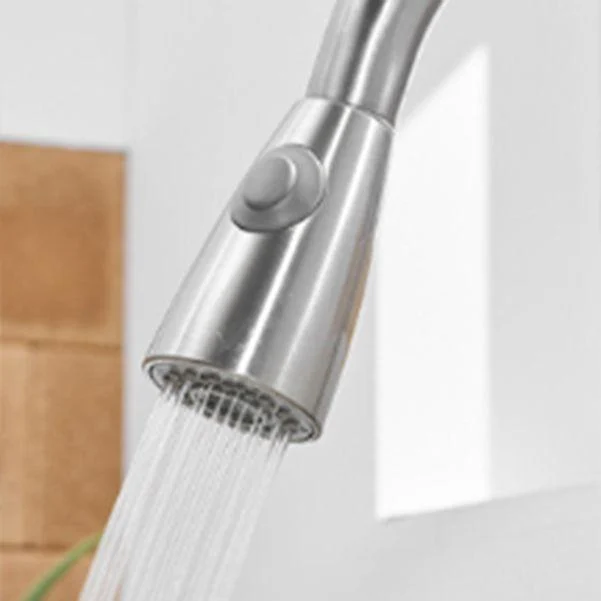 Modern Kitchen Sink Pull out Tap Rod Handle Stainless Steel Sink -Bathlova