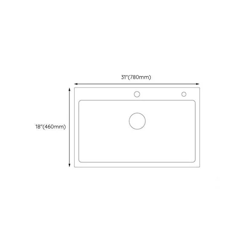 Modern Kitchen Sink Quartz Drop-In with Accessories and Tap Kitchen Bar Sink -Bathlova