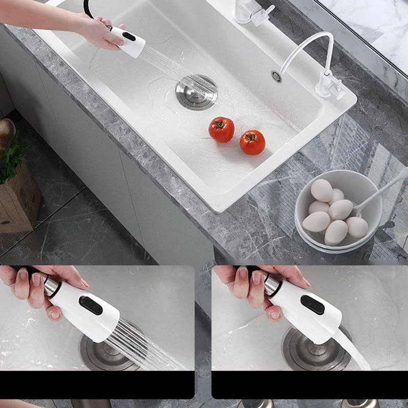 Modern Kitchen Sink Quartz with Accessories and Tap Drop-In Workstation Sink -Bathlova