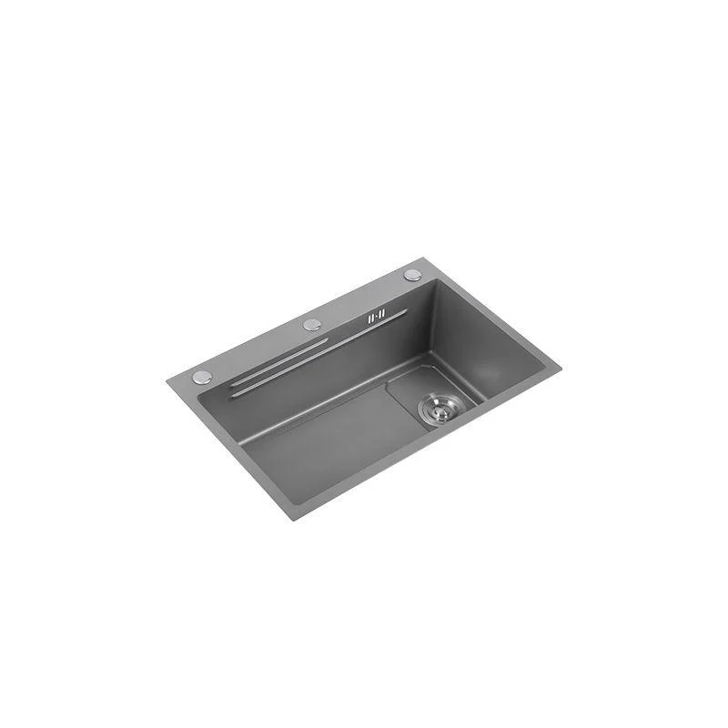 Modern Kitchen Sink Stainless Rectangular Tap Kitchen Sink -Bathlova