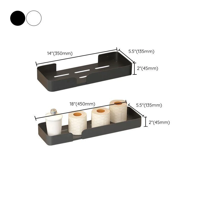 Modern Rectangular Bath Shelf 2/3-Piece Bathroom Accessory Set -Bathlova