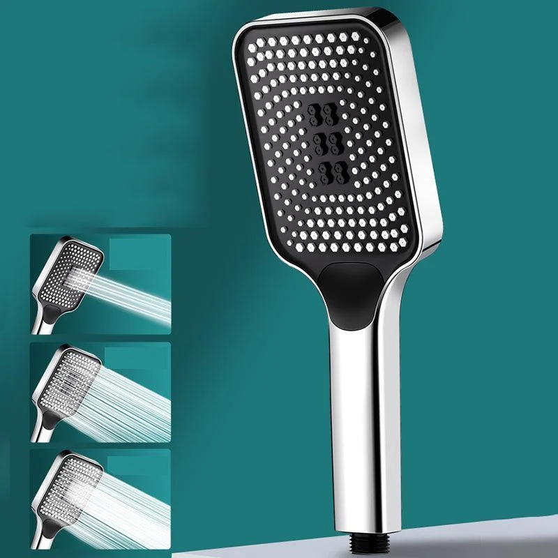 Modern Rectangular Hand Shower Self-Cleaning Wall-Mount Hand Shower -Bathlova