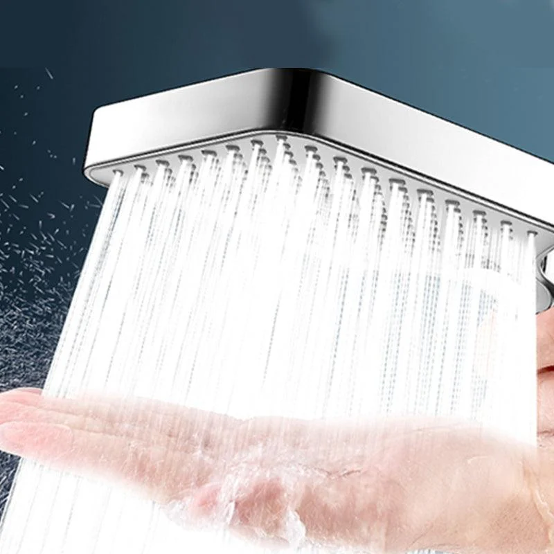 Modern Rectangular Hand Shower Water Efficient Wall-Mount Hand Shower -Bathlova