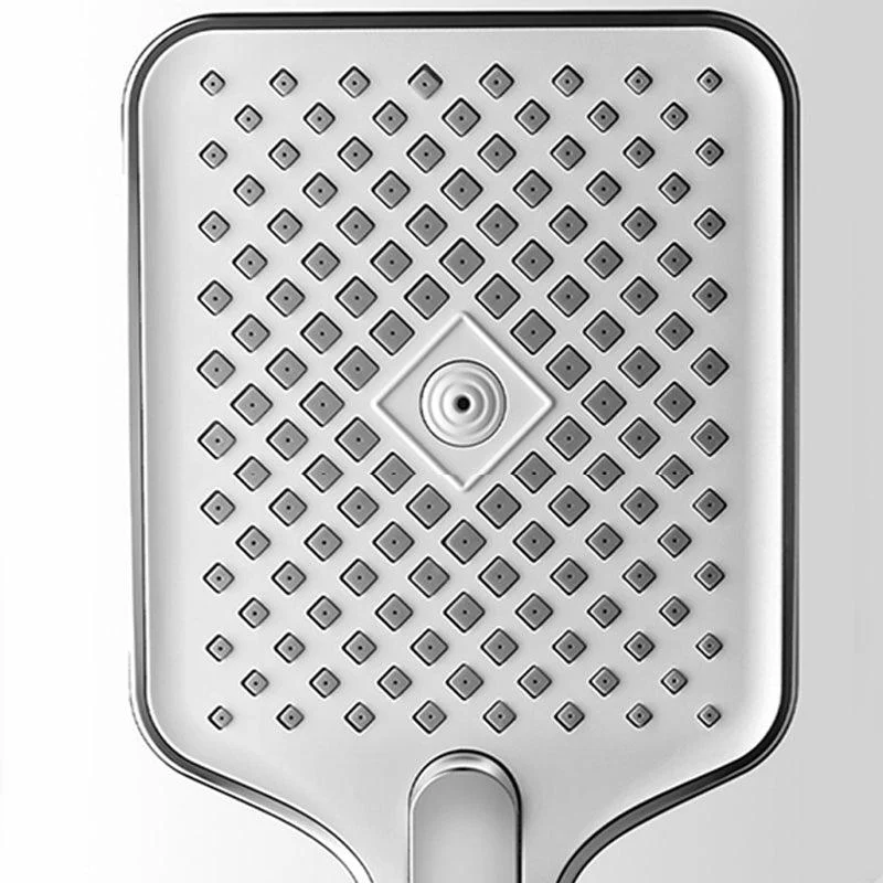 Modern Rectangular Hand Shower Water Efficient Wall-Mount Hand Shower -Bathlova