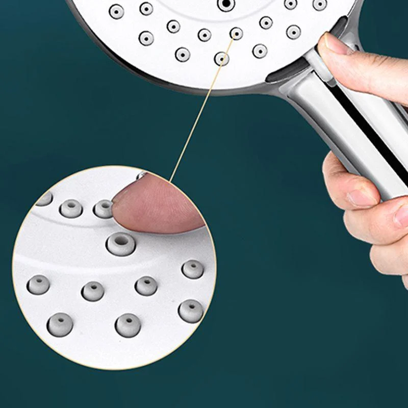 Modern Round Hand Shower 3 Sprays Pattern Wall-Mount Hand Shower -Bathlova