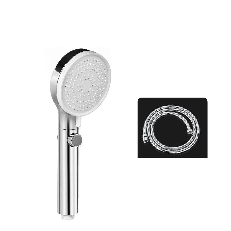 Modern Round Hand Shower 3 Sprays Pattern Wall-Mount Hand Shower -Bathlova