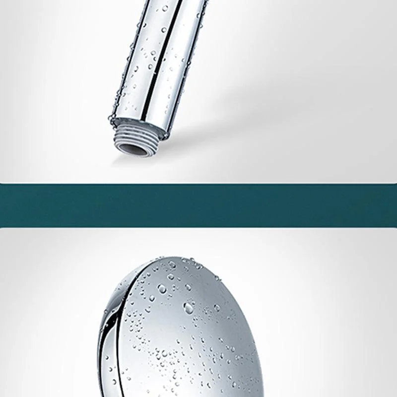 Modern Round Hand Shower 3 Sprays Pattern Wall-Mount Hand Shower -Bathlova