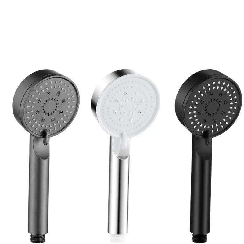 Modern Round Hand Shower Medium Flow 5 Sprays Wall-Mount Hand Shower -Bathlova