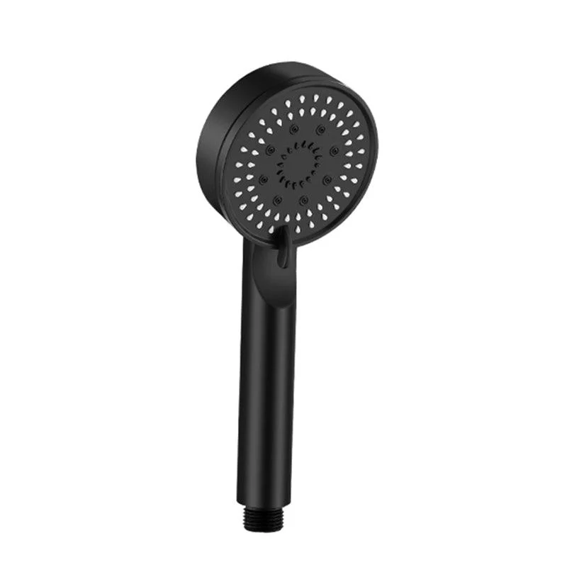 Modern Round Hand Shower Medium Flow 5 Sprays Wall-Mount Hand Shower -Bathlova