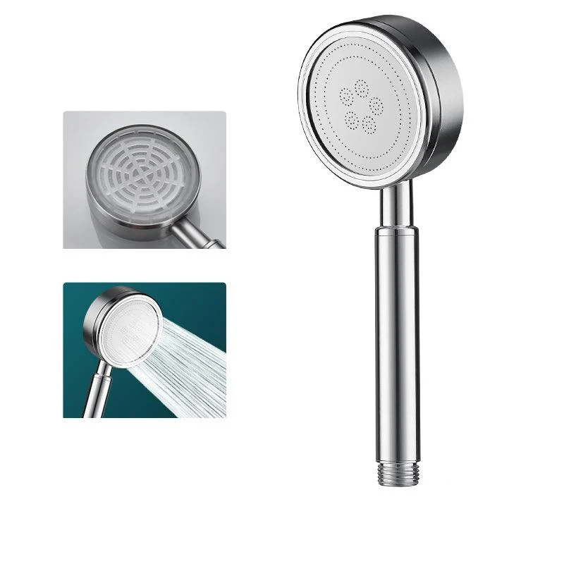 Modern Round Hand Shower Water Efficient Stainless Steel Showerhead -Bathlova