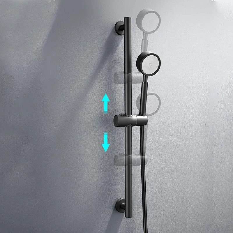 Modern Round Shower Combo Wall Mounted Included Hand Shower and Tap -Bathlova