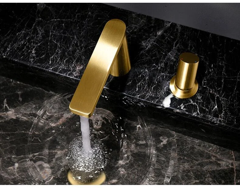 Modern Round Single Handle Bathroom Tap -Bathlova