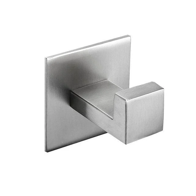 Modern Screwed Bathroom Square Towel Hook -Bathlova