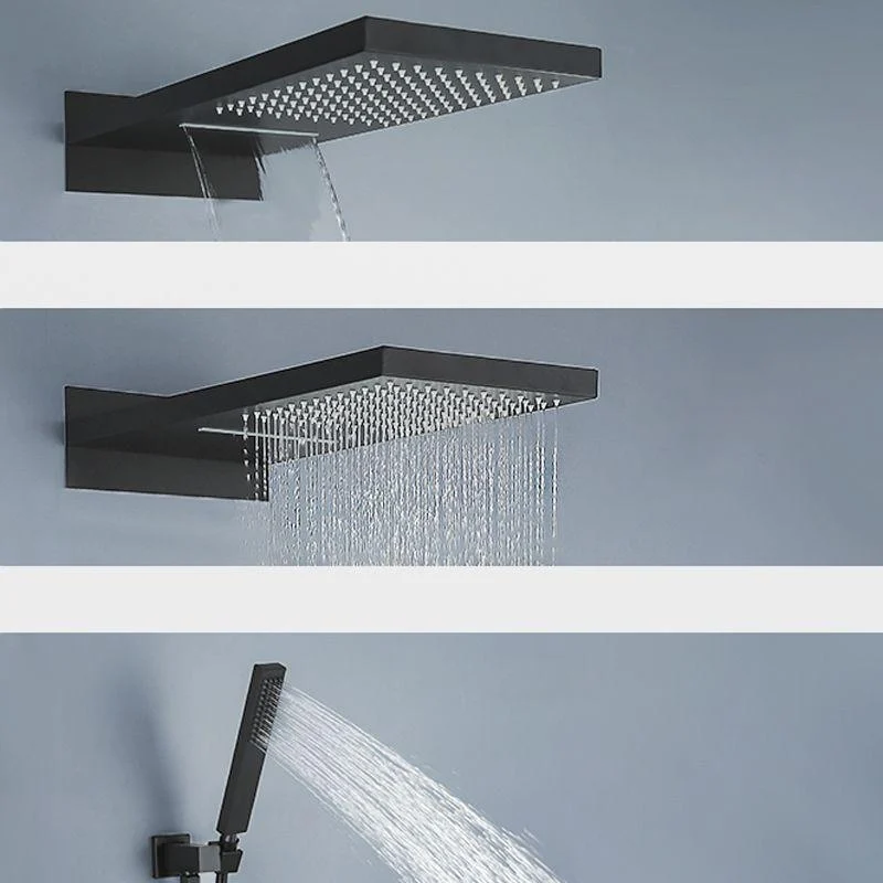 Modern Shower Head Combo Brass Handheld Shower Head Shower Trim -Bathlova