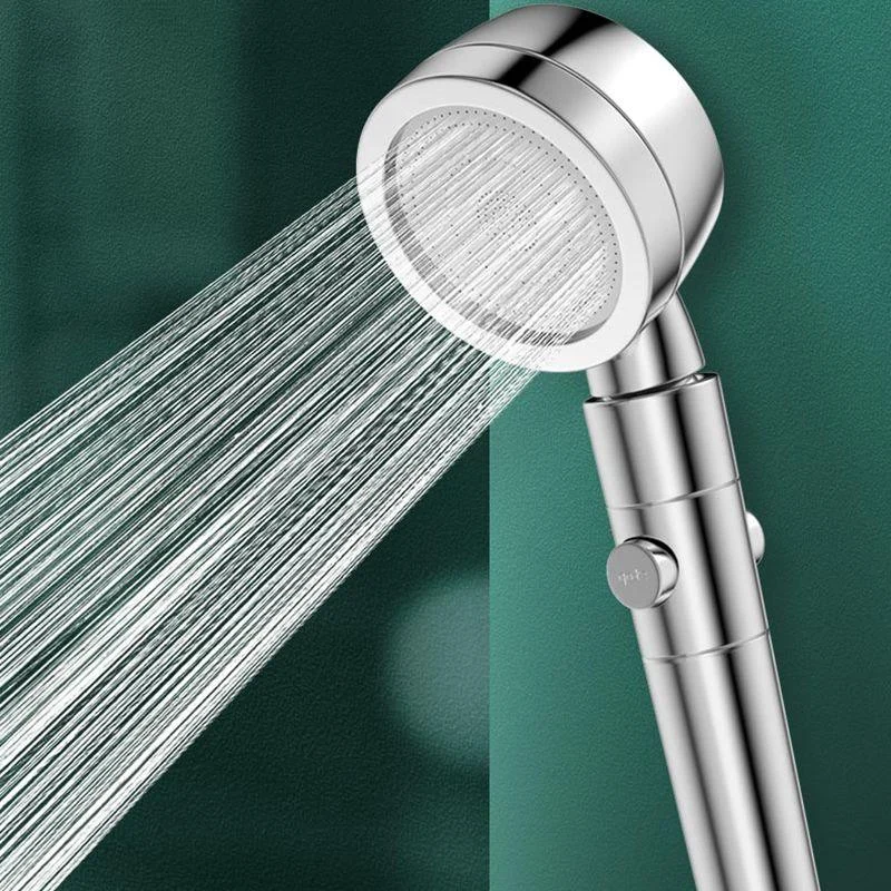 Modern Shower Head Combo Dual Shower Head Polished Stainless Steel Wall-Mount Shower Head -Bathlova