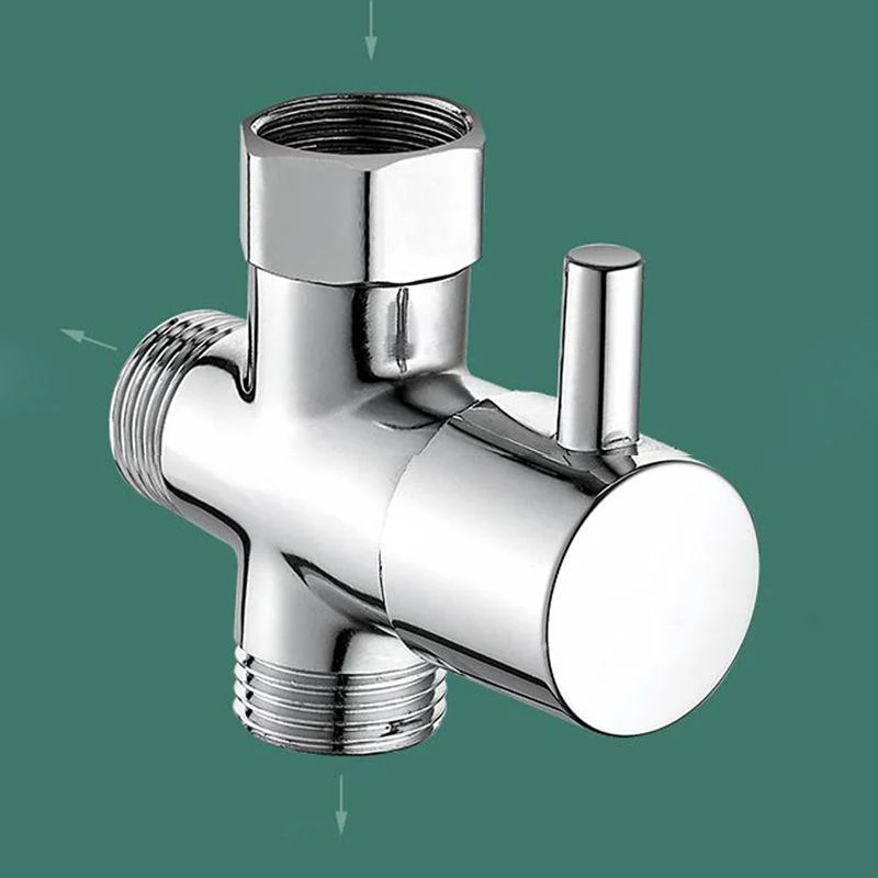 Modern Shower Head Combo Dual Shower Head Polished Stainless Steel Wall-Mount Shower Head -Bathlova