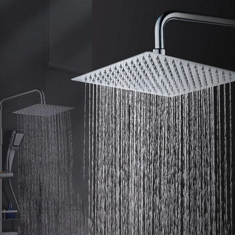 Modern Shower Head Combo Dual Shower Head Stainless Steel Wall-Mount Shower Head -Bathlova