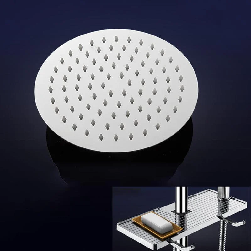 Modern Shower Head Combo Dual Shower Head Stainless Steel Wall-Mount Shower Head -Bathlova