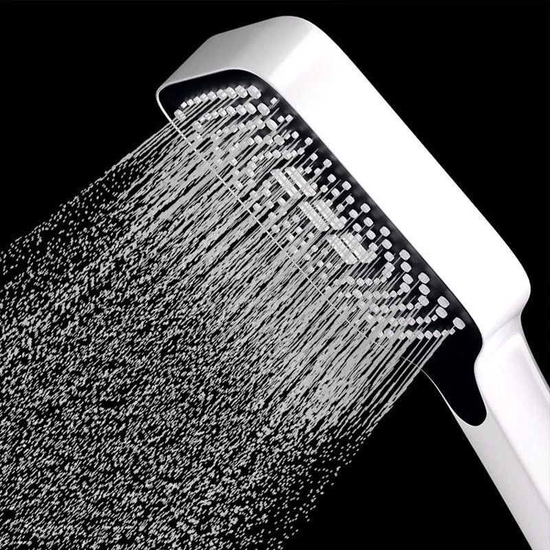 Modern Shower Head Combo Stainless Steel Slide Bar Included Wall Mounted Shower System -Bathlova