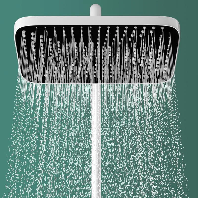 Modern Shower Head Combo Stainless Steel Slide Bar Included Wall Mounted Shower System -Bathlova