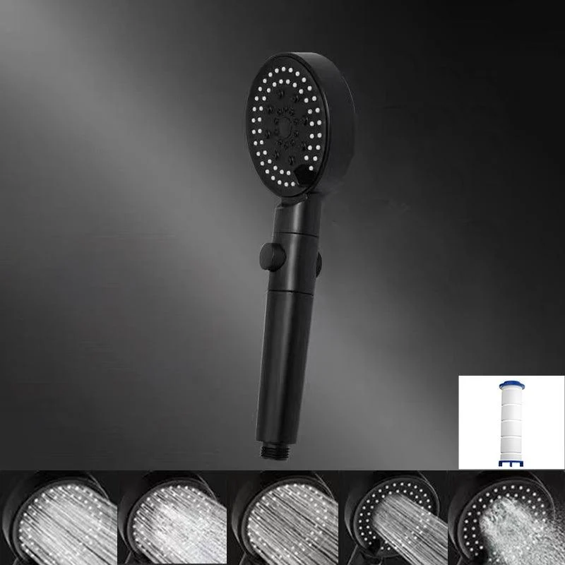 Modern Shower Head Massage 5-Jet Wall Mounted Adjustable Spray Pattern Hand Shower -Bathlova