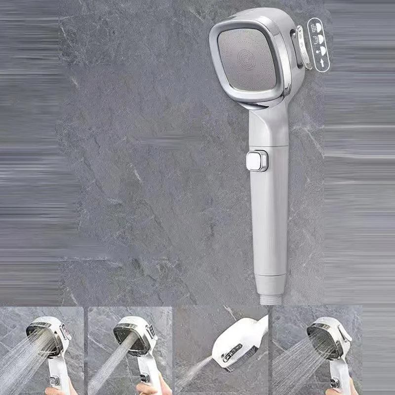 Modern Shower Head Massage 5-Jet Wall Mounted Adjustable Spray Pattern Hand Shower -Bathlova