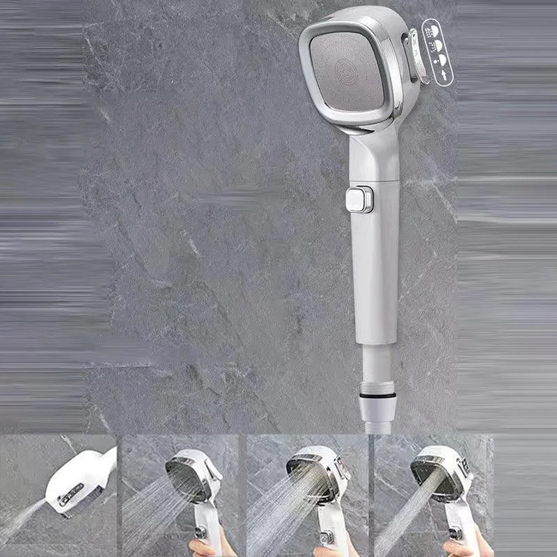 Modern Shower Head Massage 5-Jet Wall Mounted Adjustable Spray Pattern Hand Shower -Bathlova