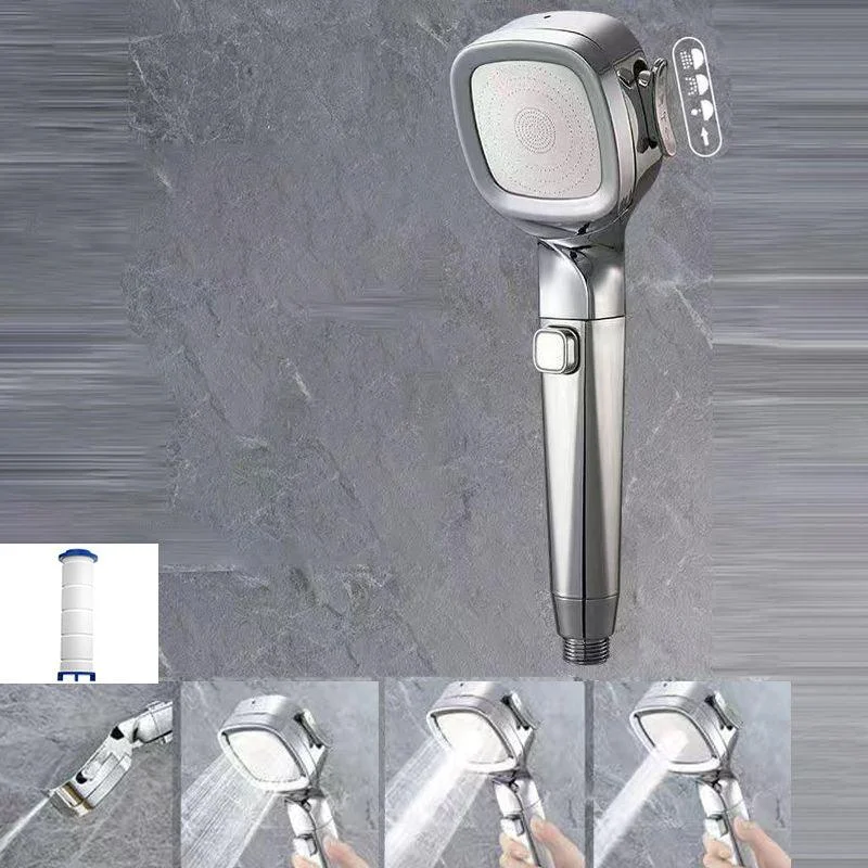 Modern Shower Head Massage 5-Jet Wall Mounted Adjustable Spray Pattern Hand Shower -Bathlova