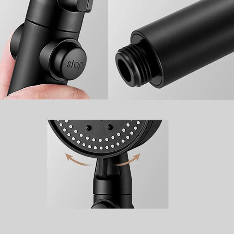 Modern Shower Head Plastic Bathroom Shower Head with Adjustable Spray Pattern -Bathlova