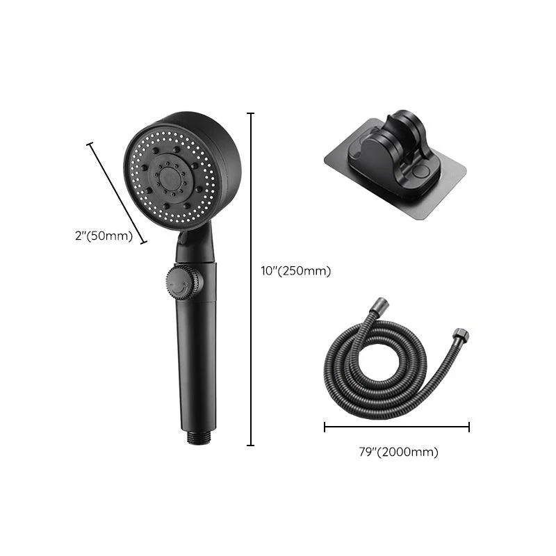 Modern Shower Head Plastic Wall-mounted Shower Head with Adjustable Spray Pattern -Bathlova