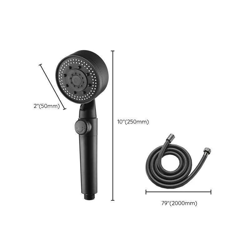 Modern Shower Head Plastic Wall-mounted Shower Head with Adjustable Spray Pattern -Bathlova