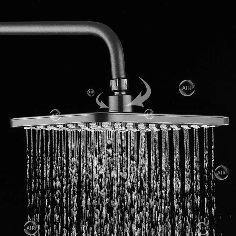 Modern Shower Set Adjustable Shower Head Slide Bar Wall Mounted Shower System -Bathlova