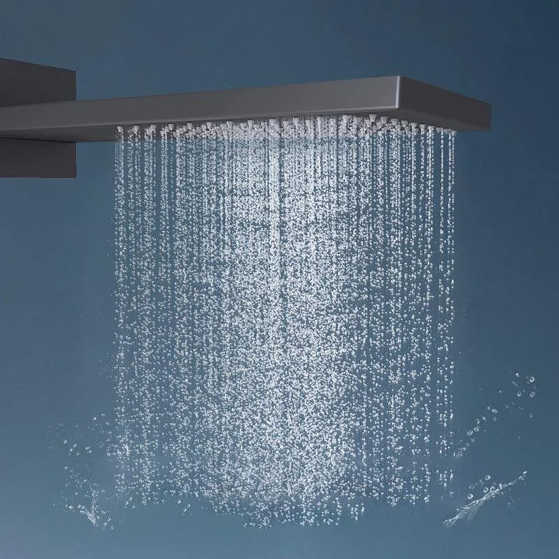 Modern Shower Set Adjustable Shower Head Wall Mounted Shower System -Bathlova