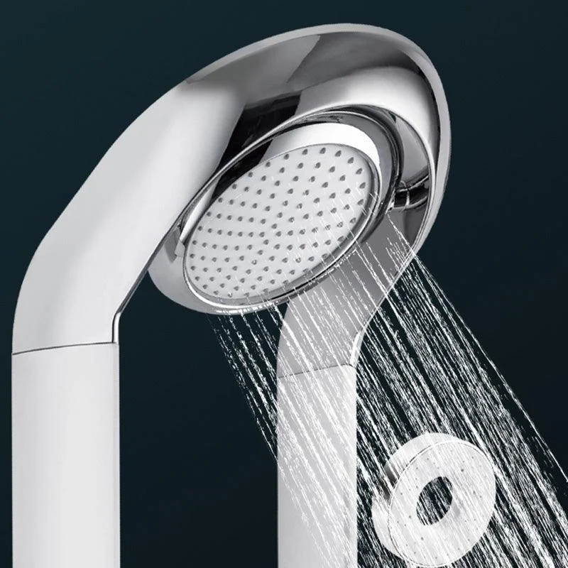 Modern Shower Set Dual Shower Head Slide Bar Thermostatic Wall Mounted Shower System -Bathlova