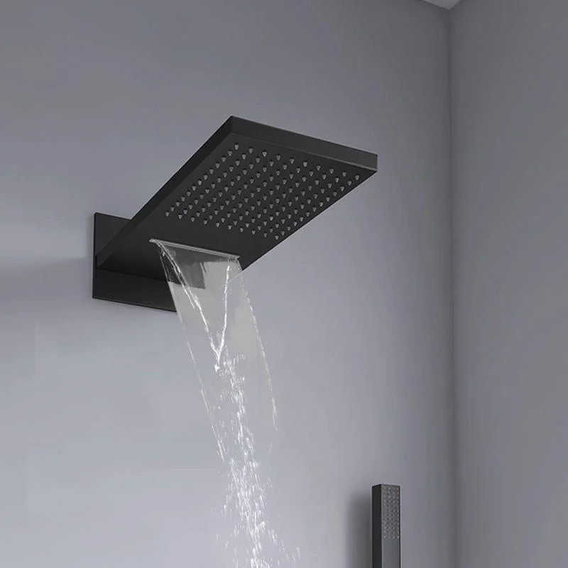 Modern Shower Set Handheld Shower Head Wall Mounted Shower System -Bathlova