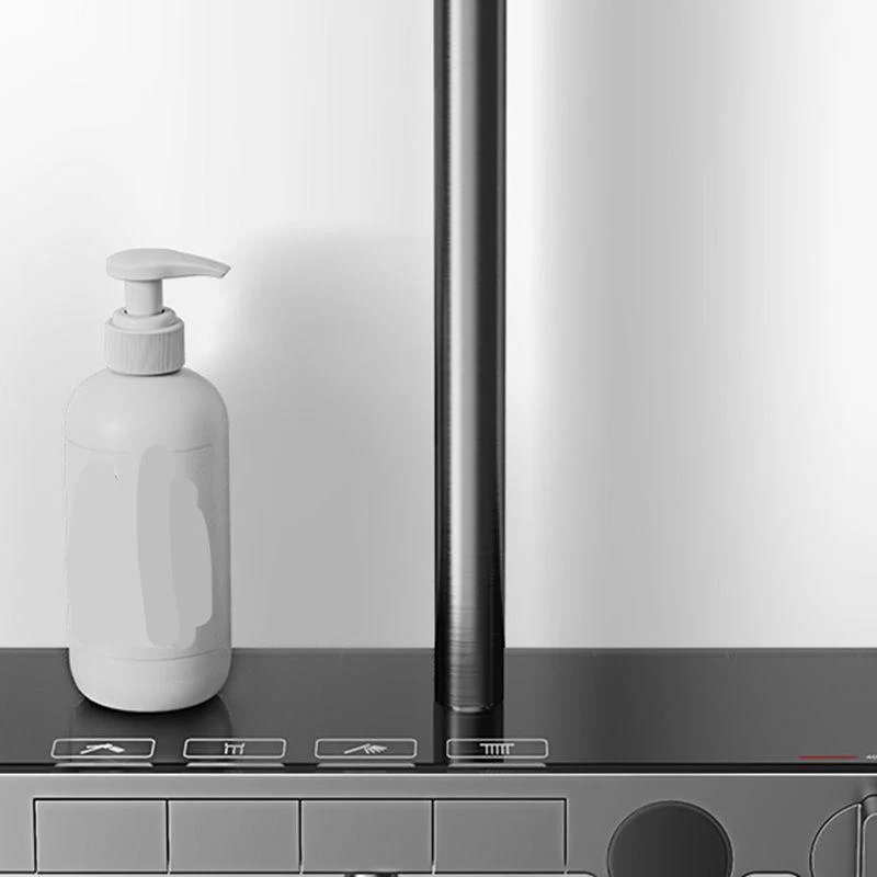 Modern Shower Set Slide Bar Handheld Shower Head Wall Mounted Shower System -Bathlova