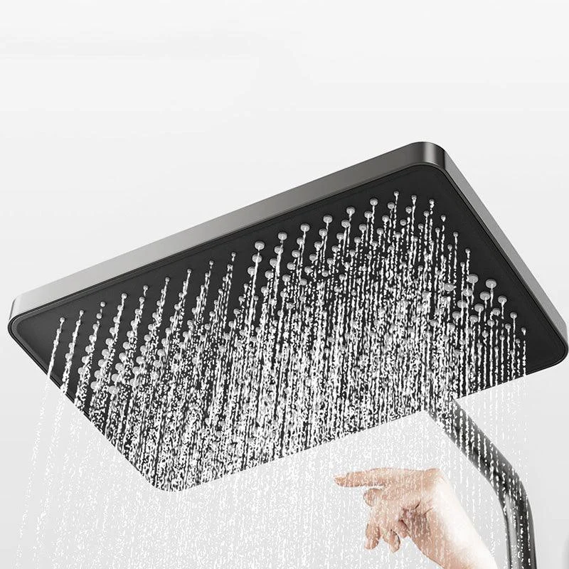 Modern Shower Set Slide Bar Handheld Shower Head Wall Mounted Shower System -Bathlova