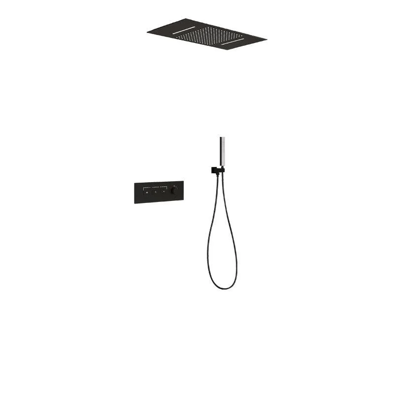 Modern Shower Set Thermostatic Ceiling Mounted Shower System -Bathlova