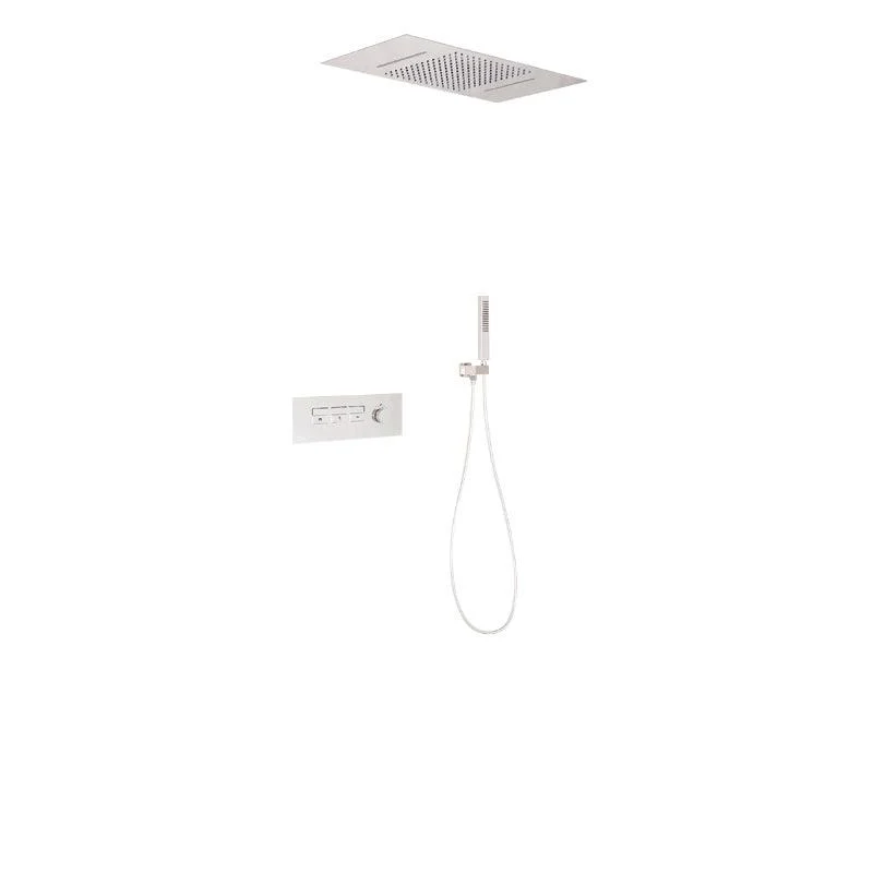 Modern Shower Set Thermostatic Ceiling Mounted Shower System -Bathlova