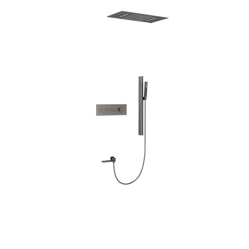 Modern Shower Set Thermostatic Ceiling Mounted Shower System -Bathlova