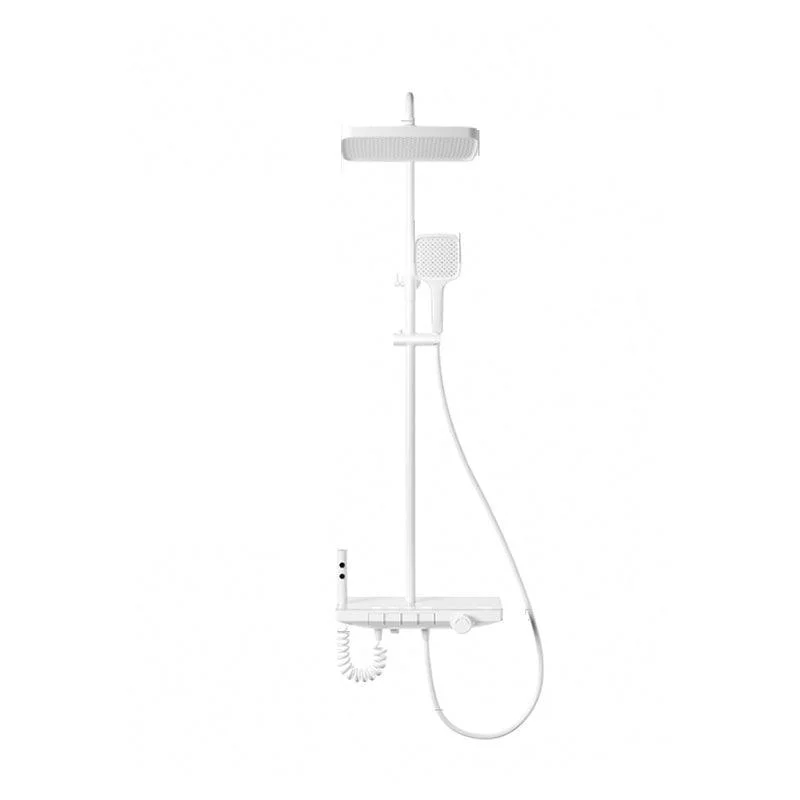 Modern Shower Set Thermostatic Valve Included Tub and Shower Tap -Bathlova