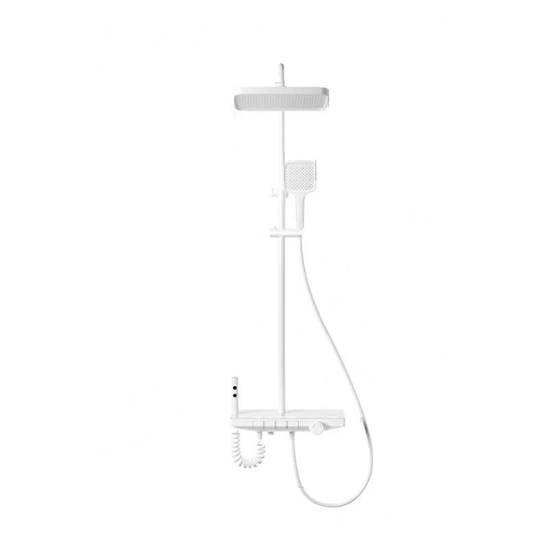 Modern Shower Set Thermostatic Valve Included Tub and Shower Tap -Bathlova