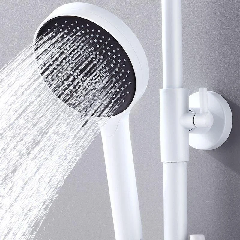 Modern Shower System Brass Handheld Shower Head Wall Mounted Shower Combo -Bathlova